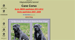 Desktop Screenshot of hagnatorpet.se